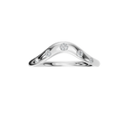 ROUND BEZEL WEDDING BAND