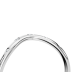 ROUND BEZEL WEDDING BAND
