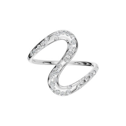 ROUND WAVE WEDDING BAND - M&D Signature Jewels