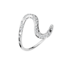 ROUND WAVE WEDDING BAND