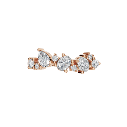 MULTI-SHAPE WEDDING BAND - M&D Signature Jewels