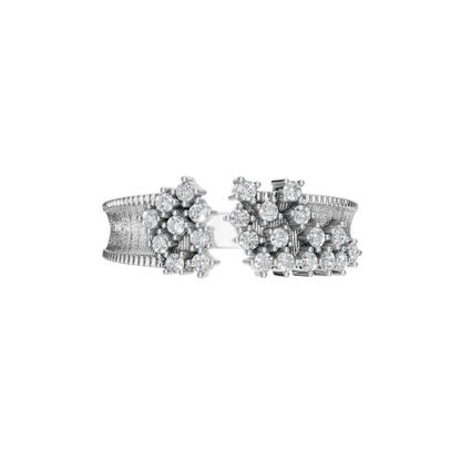ROUND OPEN MILGRAIN WEDDING BAND - M&D Signature Jewels
