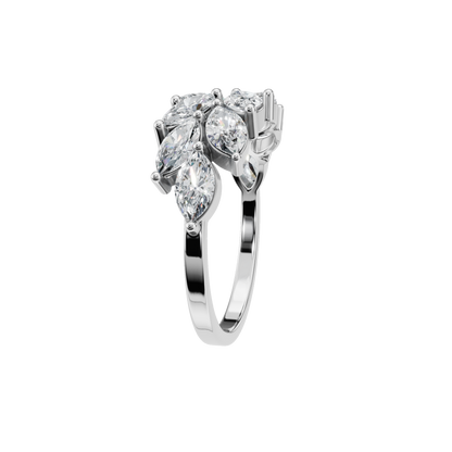 MARQUISE WEDDING WEDDING BAND - M&D Signature Jewels