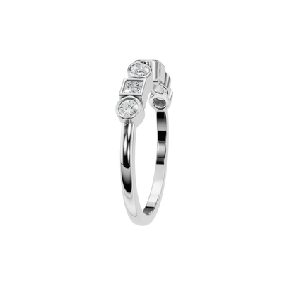 MULTI-SHAPE BEZEL HALF ETERNITY - M&D Signature Jewels
