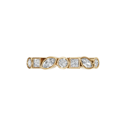 MULTI-SHAPE BEZEL HALF ETERNITY - M&D Signature Jewels