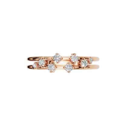 MINI BRAIDED WEDDING RING - M&D Signature Jewels