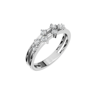 MINI BRAIDED WEDDING RING - M&D Signature Jewels