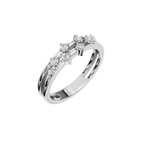 ROUND PAVE WEDDING BAND