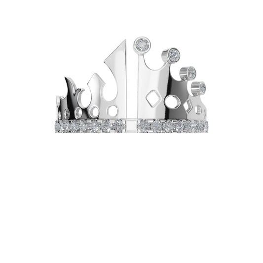 ROUND CROWN WEDDING BAND