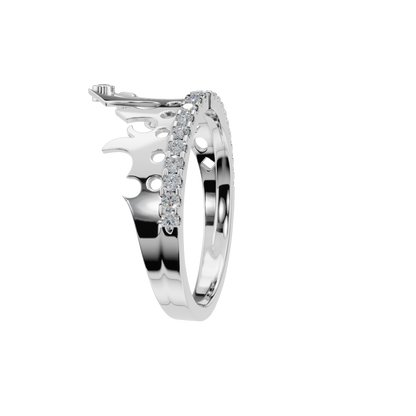 ROUND CROWN WEDDING BAND - M&D Signature Jewels