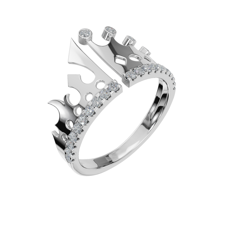 ROUND CROWN WEDDING BAND