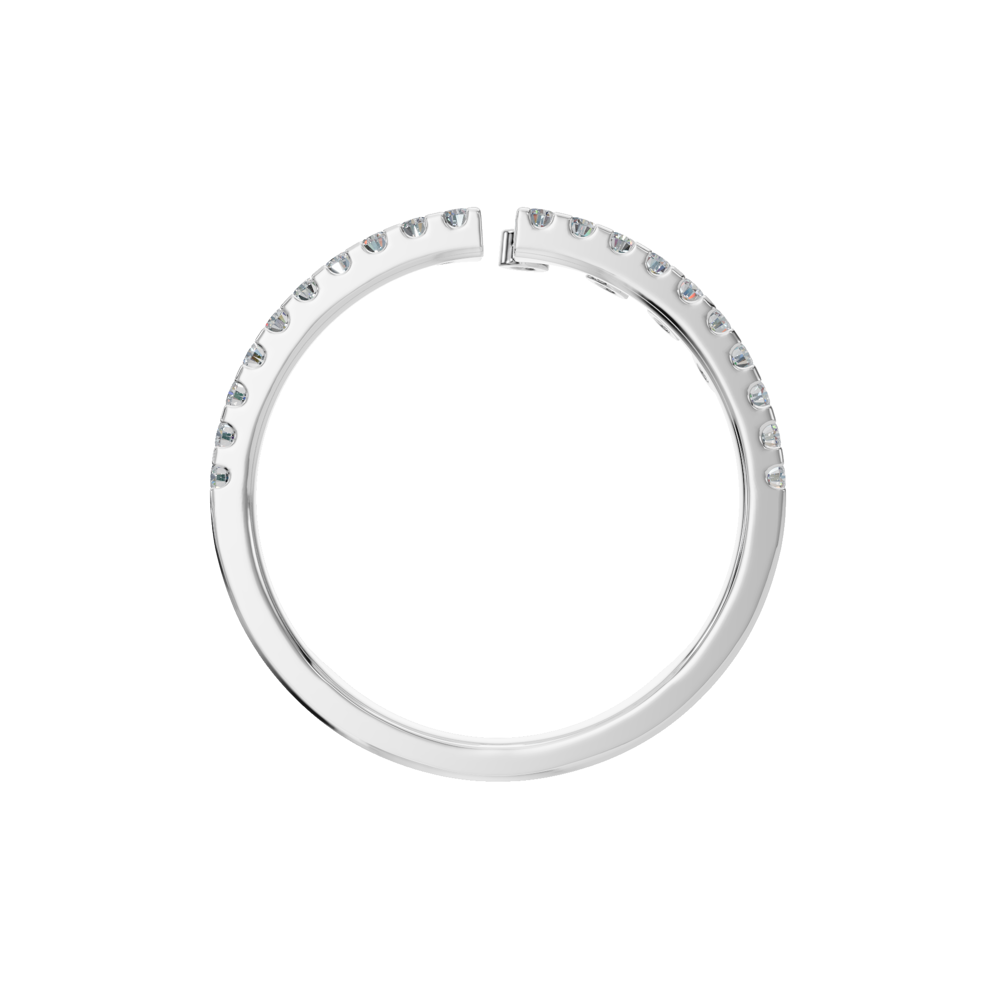ROUND CROWN WEDDING BAND