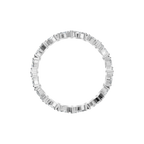MARQUISE ROUND ETERNITY WEDDING BAND