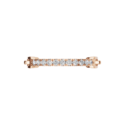 ROUND HALF ETERNITY WEDDING BAND - M&D Signature Jewels