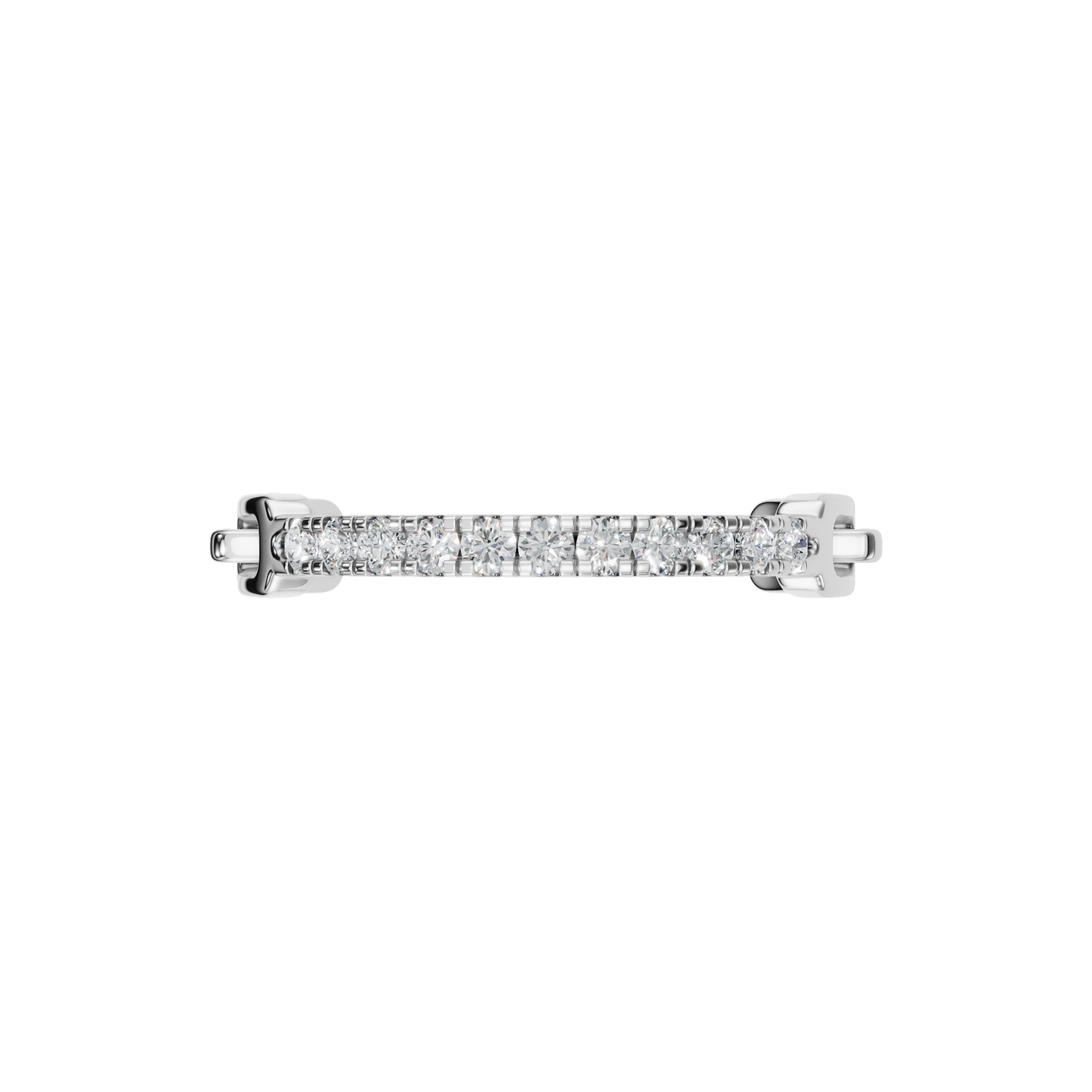 ROUND HALF ETERNITY WEDDING BAND - M&D Signature Jewels