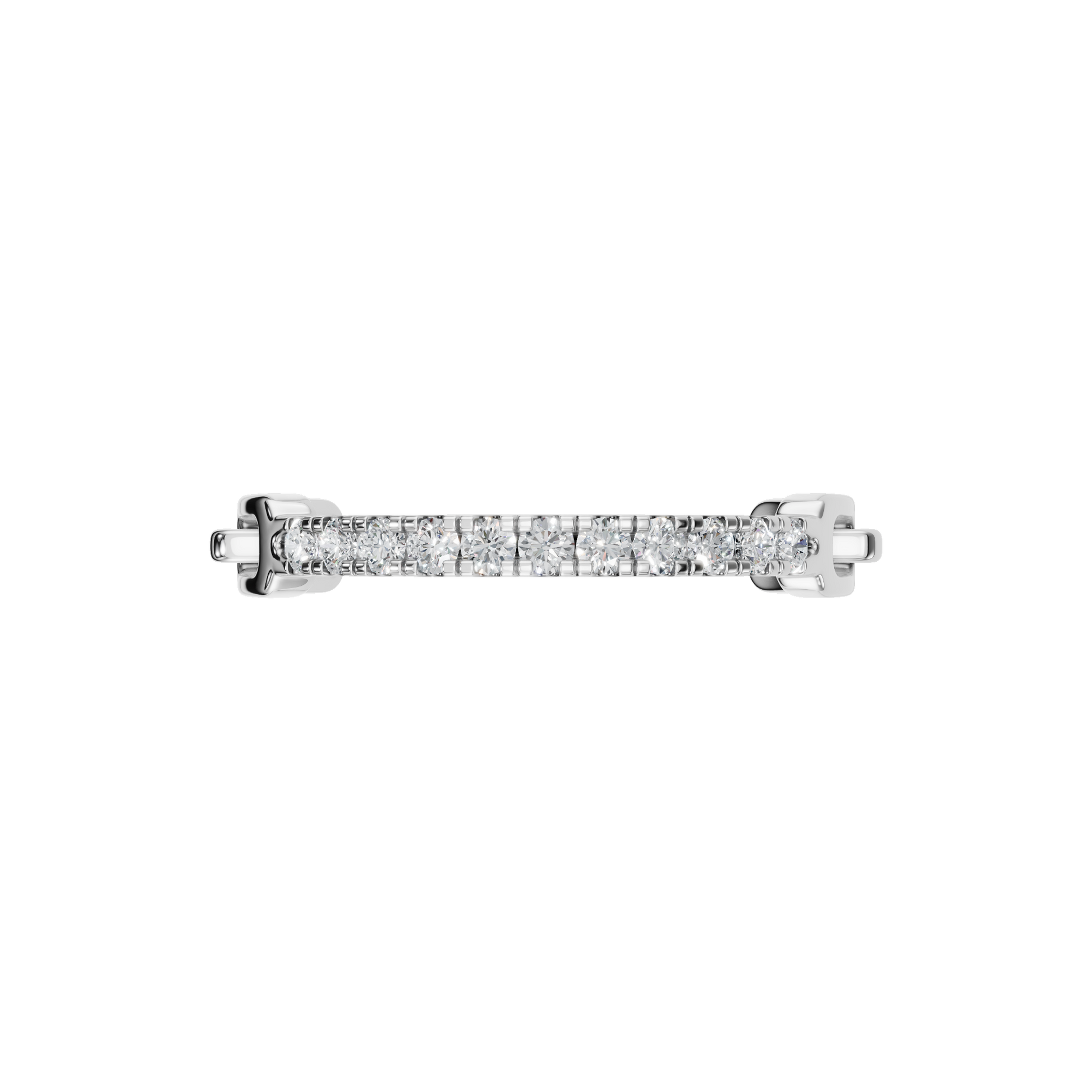 ROUND HALF ETERNITY WEDDING BAND - M&D Signature Jewels