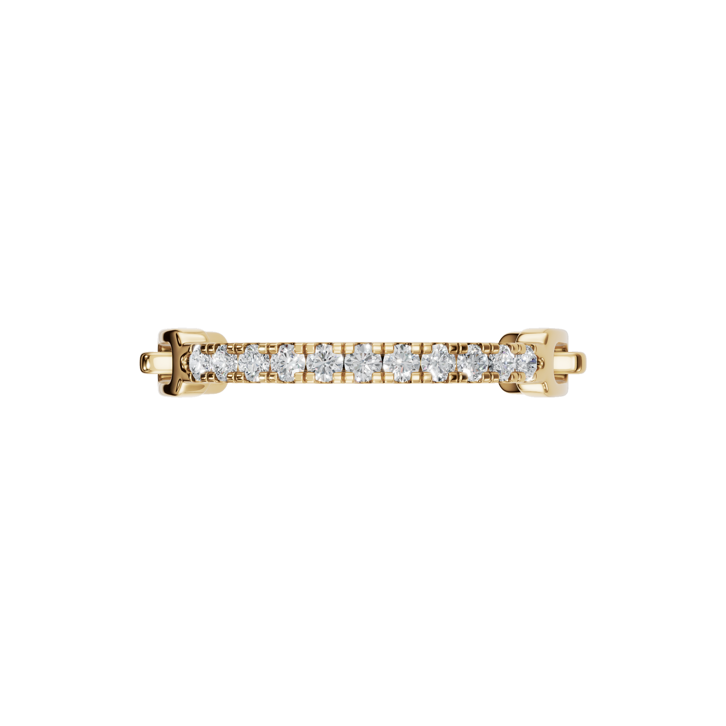 ROUND HALF ETERNITY WEDDING BAND - M&D Signature Jewels