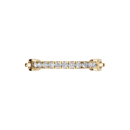 ROUND HALF ETERNITY WEDDING BAND - M&D Signature Jewels