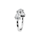 PEAR ROUND OPEN RING
