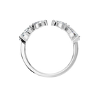 PEAR ROUND OPEN RING