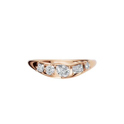MULTI-SHAPE WEDDING BAND - M&D Signature Jewels