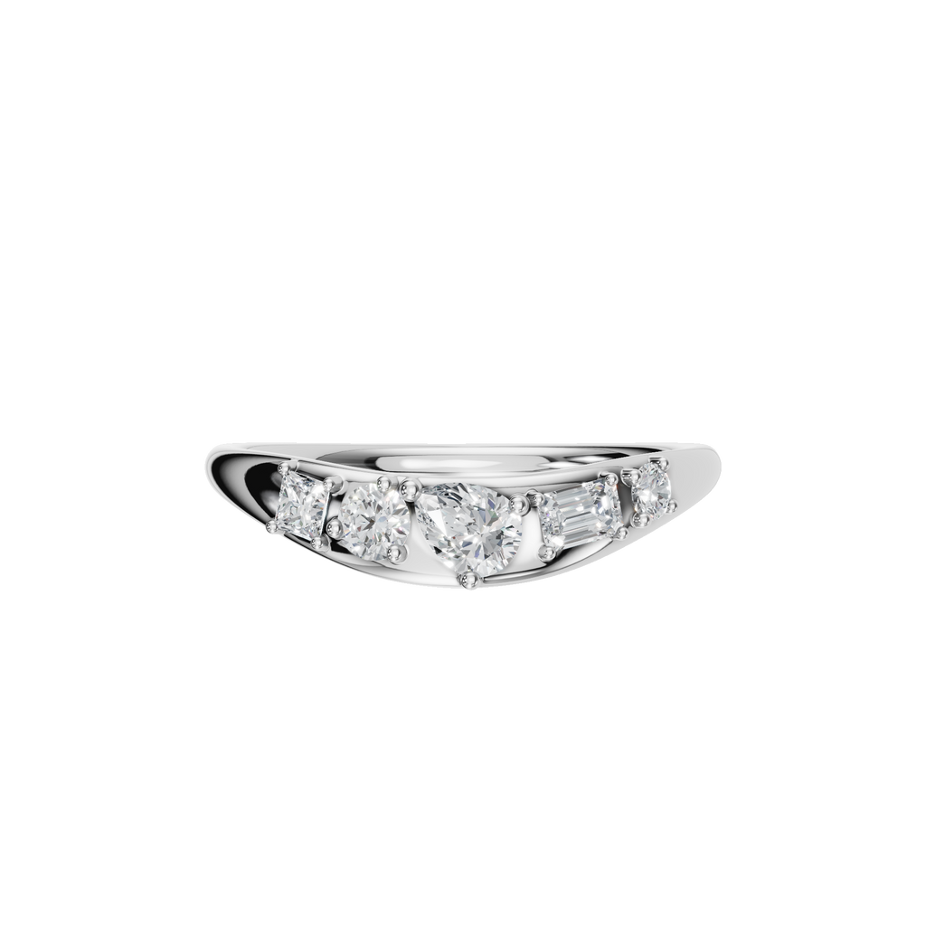 MULTI-SHAPE WEDDING BAND