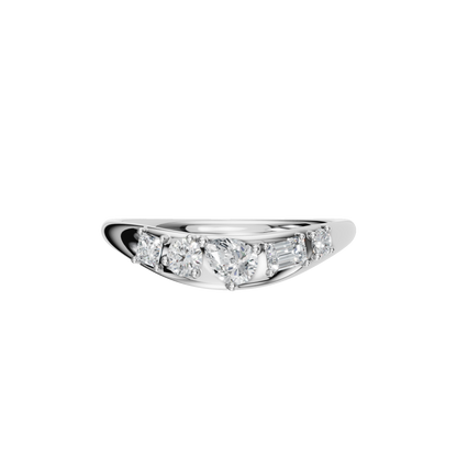MULTI-SHAPE WEDDING BAND - M&D Signature Jewels