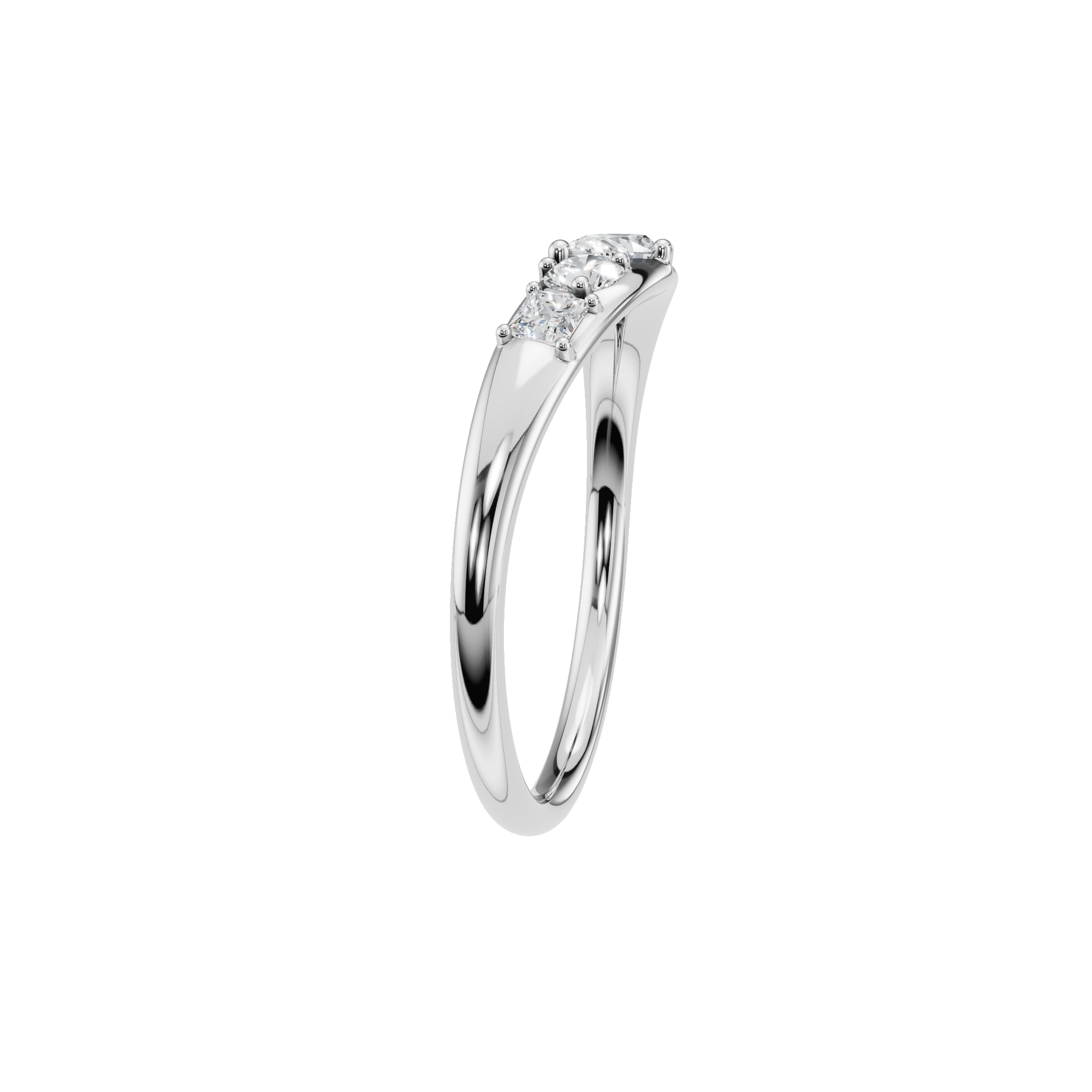 MULTI-SHAPE WEDDING BAND