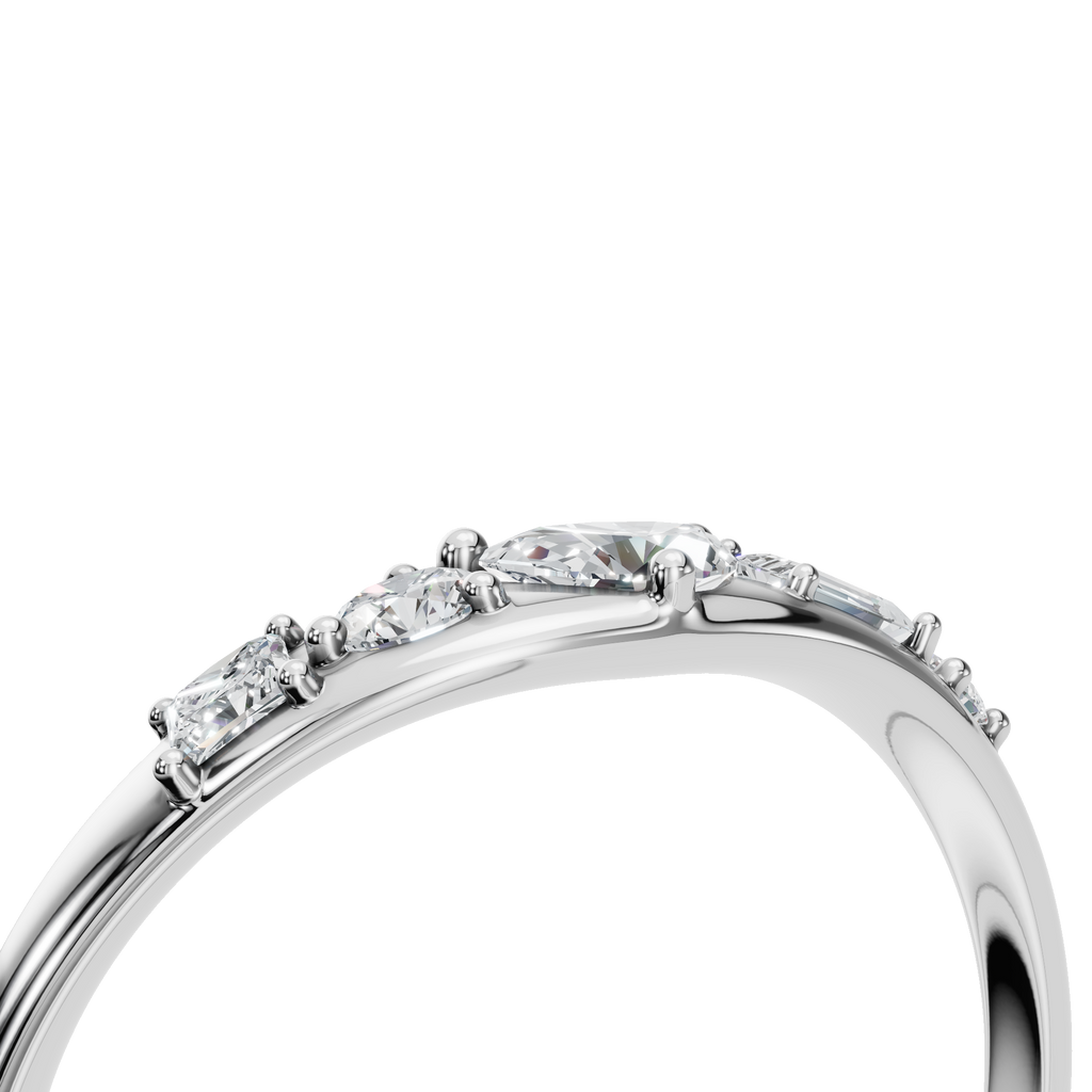 MULTI-SHAPE WEDDING BAND