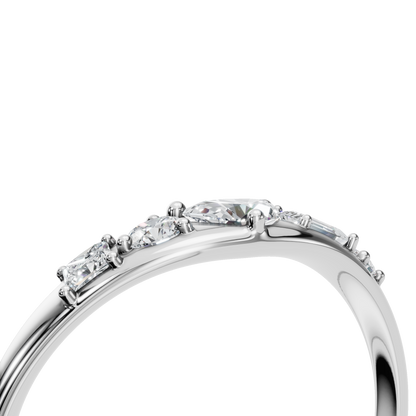 MULTI-SHAPE WEDDING BAND - M&D Signature Jewels