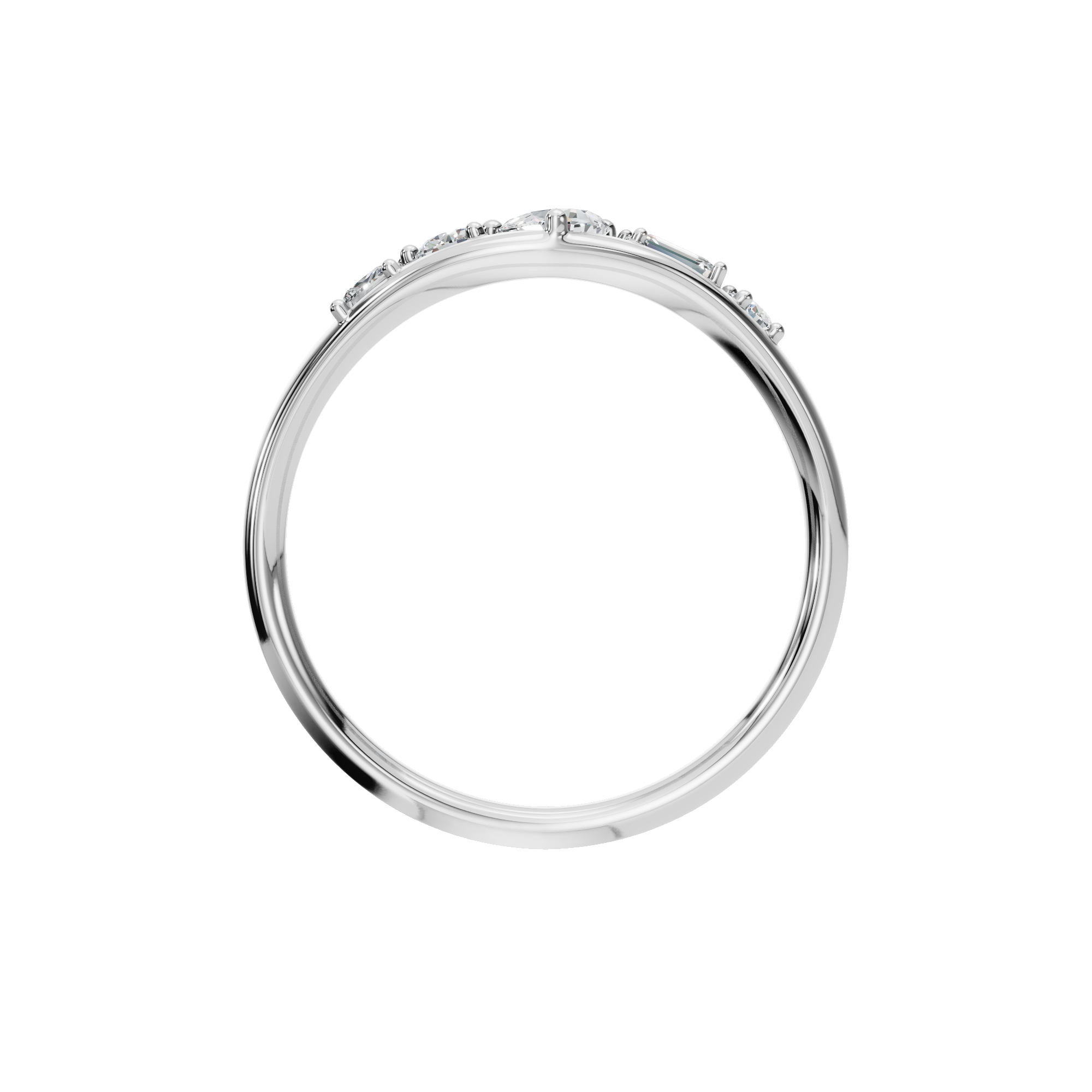 MULTI-SHAPE WEDDING BAND