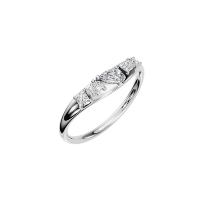 MULTI-SHAPE WEDDING BAND - M&D Signature Jewels