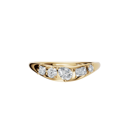 MULTI-SHAPE WEDDING BAND - M&D Signature Jewels