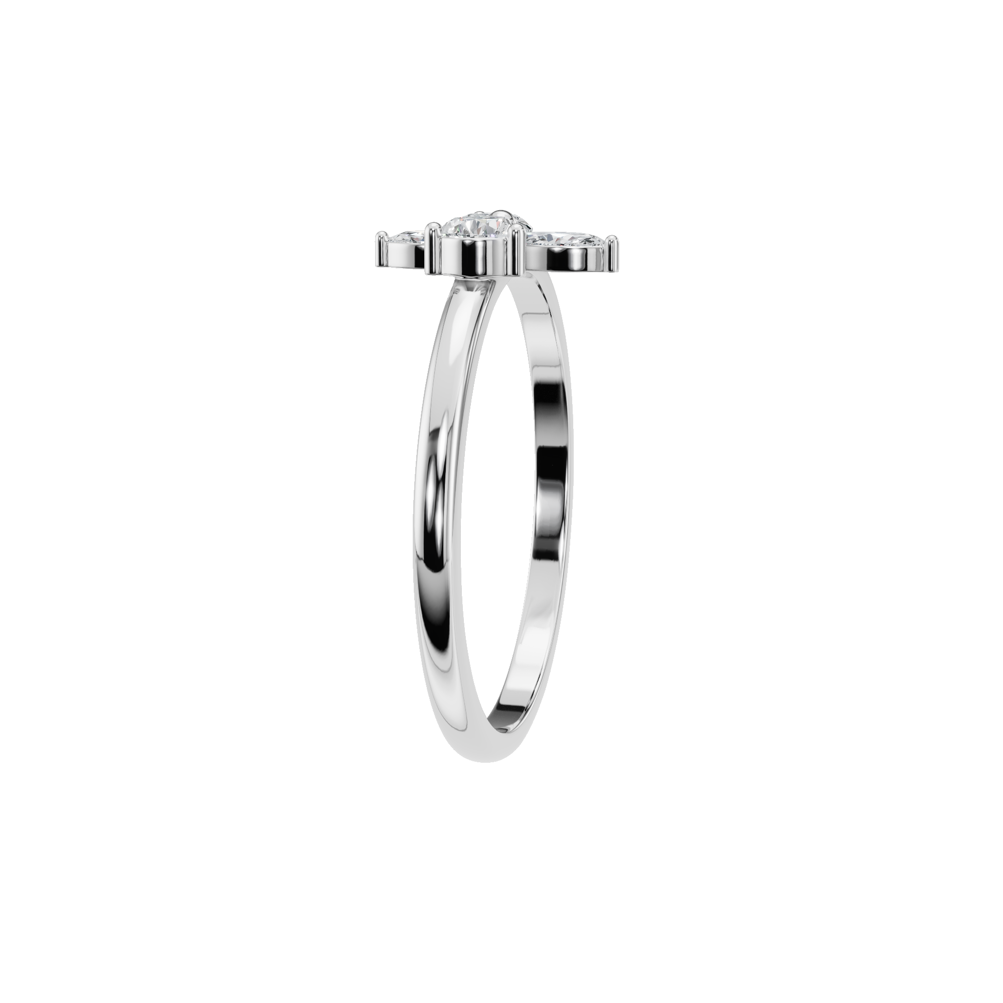 FLOWER WEDDING BAND