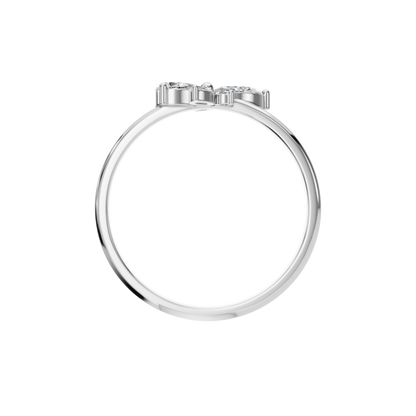 FLOWER WEDDING BAND - M&D Signature Jewels