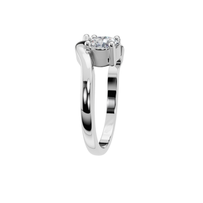 ROUND PEAR WEDDING RING - M&D Signature Jewels