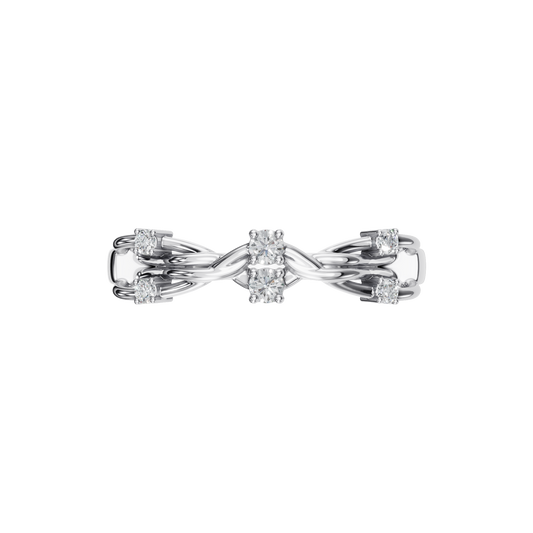 ROUND FANCY WEDDING BAND