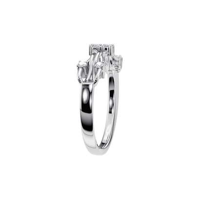 ROUND FANCY WEDDING BAND - M&D Signature Jewels