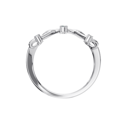 ROUND FANCY WEDDING BAND - M&D Signature Jewels