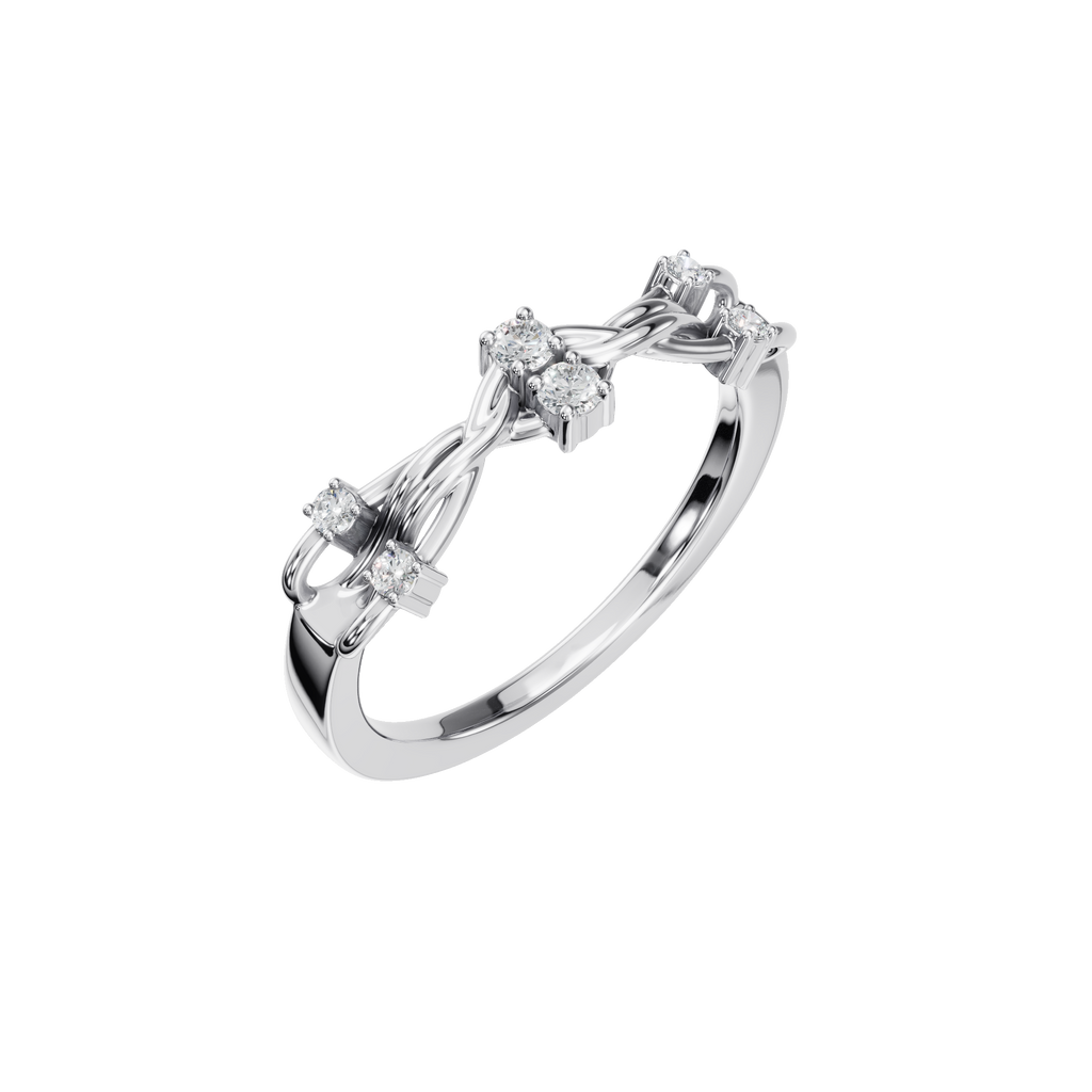 ROUND FANCY WEDDING BAND