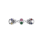 FANCY COLOR DIAMOND WEDDING BAND