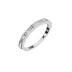 MULTI-SHAPE BEZEL WEDDING BAND