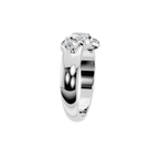 PEAR MARQUISE VINTAGE WEDDING RING