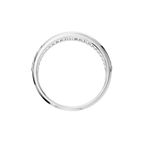 ROUND BEZEL WEDDING BAND