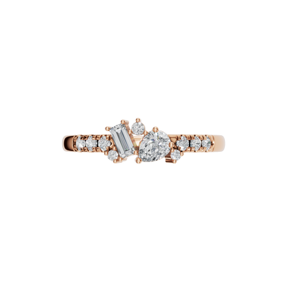 MULTI-SHAPE WEDDING BAND - M&D Signature Jewels