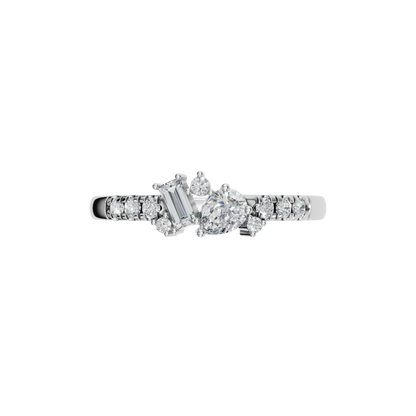 MULTI-SHAPE WEDDING BAND - M&D Signature Jewels