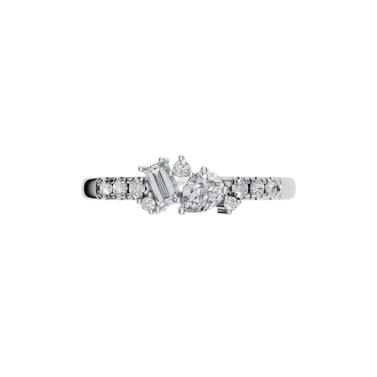 MULTI-SHAPE WEDDING BAND