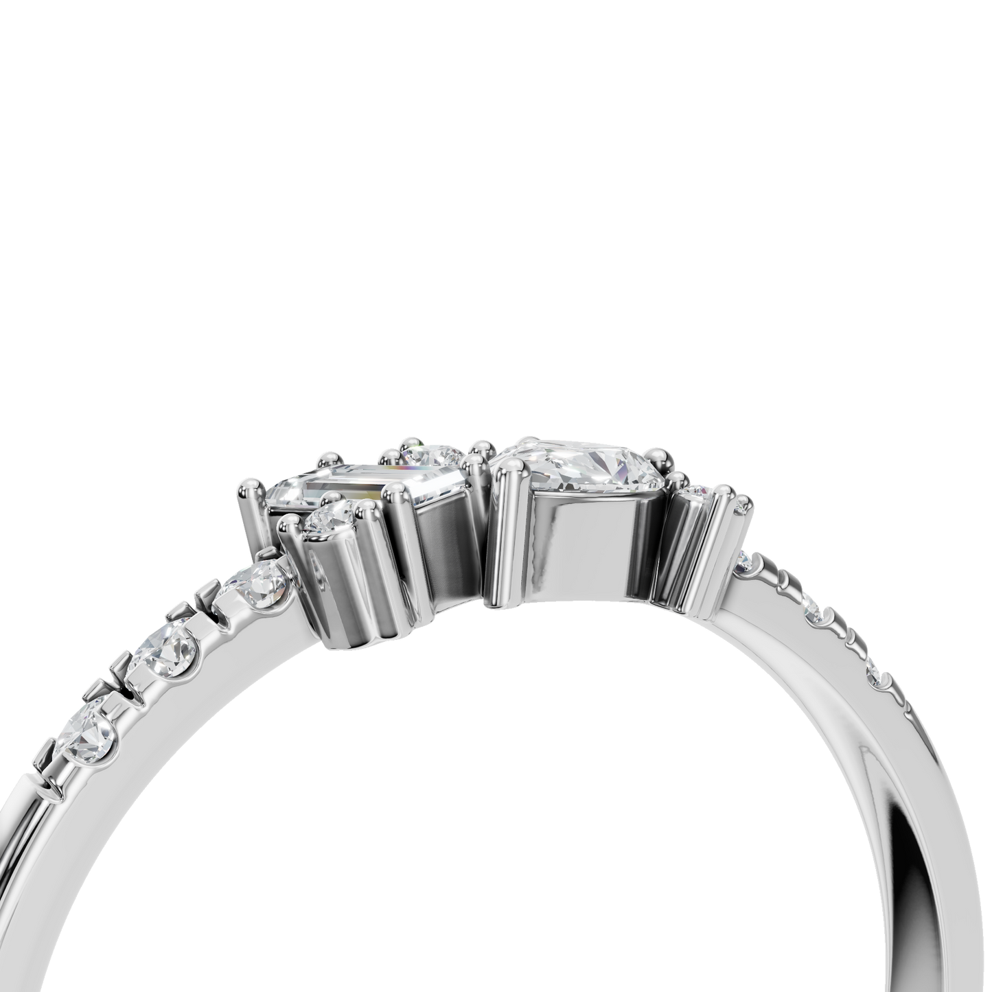 MULTI-SHAPE WEDDING BAND - M&D Signature Jewels
