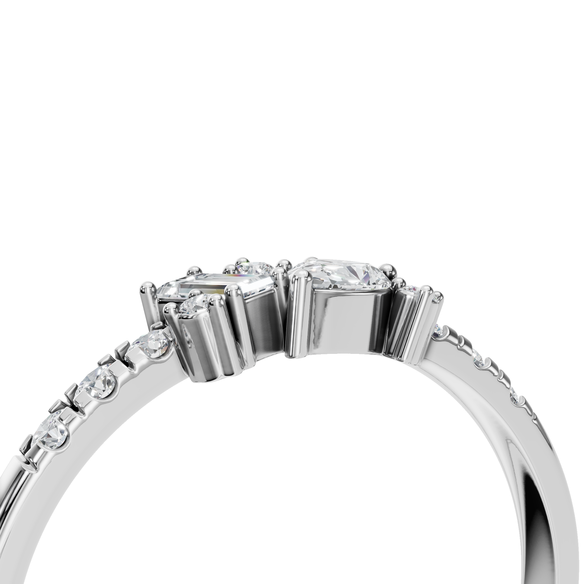 MULTI-SHAPE WEDDING BAND