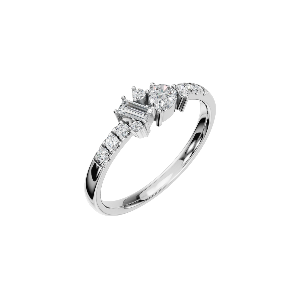 MULTI-SHAPE WEDDING BAND